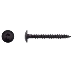 100 Vis Bois pour Penture Torx 7 x 60 mm - Zingué Noir - D-Work