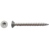 200 Vis Bois Tête Fraisée Torx T20 4 x 30 mm - Inox A2 - D-Work