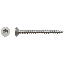 200 Vis Bois Tête Fraisée Torx T20 4 x 16 mm - Inox A2 - D-Work