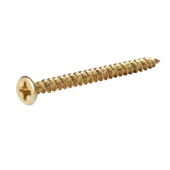 Vis à bois Turbodrive Premium torx zinguée jaune 4x70 mm - 100 pièces