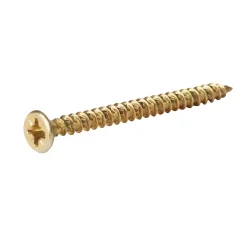 Vis à bois Turbodrive Premium torx zinguée jaune 4x50 mm - 500 pièces