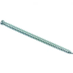 Vis béton pour fixation de châssis tête cylindrique réduite Torx T30 Zingué - 7,5 x 102 mm- Vendu par 100