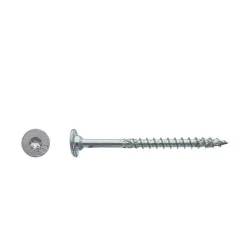 50 Vis Charpente Bois FWX Tête Cylindrique Plate Torx TTX50 Filet DXAS+ 10 x 220 mm - Zingué Cr3 WAX - D-Work