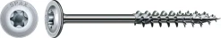 Vis de charpente tête ronde Spax Wirox 8 x 160 mm filetage partiel - 50 pièces