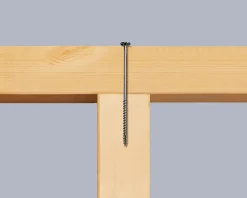 Vis de charpente tête ronde Spax Wirox 8 x 140 mm filetage partiel - 50 pièces