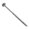 Vis de construction bois Klimas à tête large Torx zinguées blanches 8 x 280 mm 50 pcs