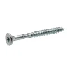 Vis de construction bois Klimas à tête fraisée Torx, zinguées blanches 4 x 70 mm 200 St.