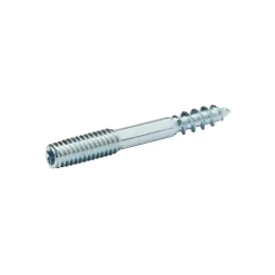 Vis à double filetage (métal/bois) 4x30 zingués mm - 5 pièces