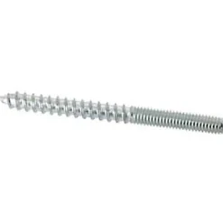 10 vis double filet bois/métal acier zingué Diall ø4 x l.40mm
