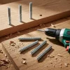 10 vis double filet bois/métal Diall Ø4 x l.20mm