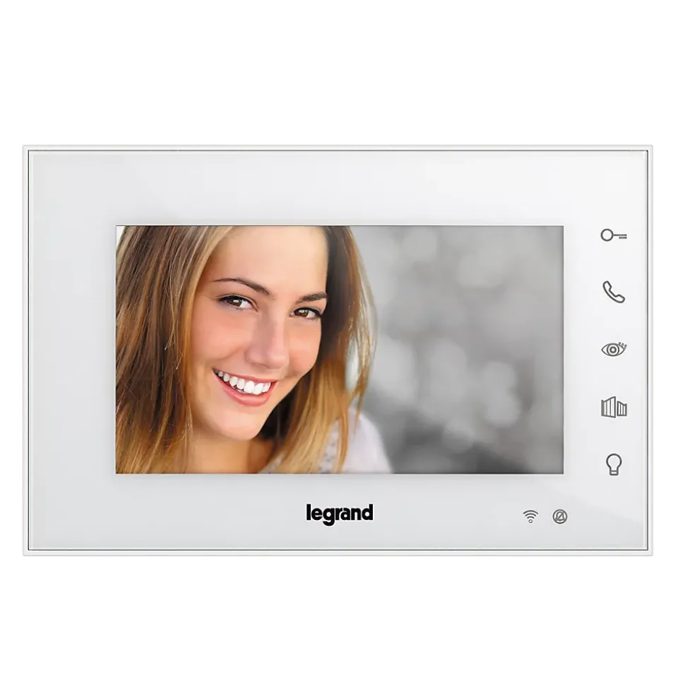 Visiophone connecté Legrand Easy kit écran blanc 7"