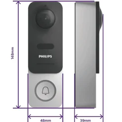 Visiophone connecté Philips Welcome Eye Link