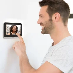 Visiophone Philips WelcomeEye Connect 3 + moniteur supplémentaire Connect 3