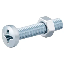 20 vis métaux acier zingué 3 x 20 mm