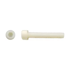 200 Vis Métaux Tête Cylindrique 6 Pans Creux CHC 6 x 16 mm - DIN 912 - Polyamide - D-Work