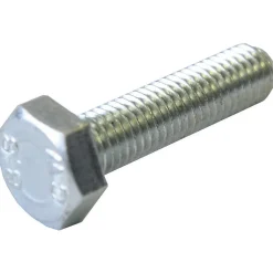 Vis à métaux 6 x 30 mm tête hexagonale zingué (boîte de 100)