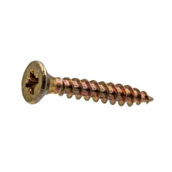 Vis pour aggloméré Klimas KMH tête fraisée PZ zingué jaune 3 x 12 mm 2000 pièces