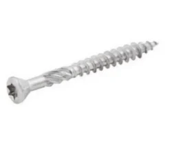 Vis pour terrasse Torx + 2 embouts acier inoxydable 5 x 60 mm Diall, 1000 pièces