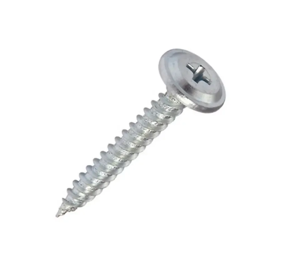 Vis pour tôle Klimas WPC tête bombée zinguées 4,2 x 40 mm 400 pcs