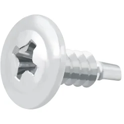 Vis zinguée autoperceuses à tête à collerette, 4,2x13 mm - 200 pièces