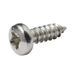Vis zinguée autoperceuses à tête cylindrique acier inoxydable A2, 4,2x13 mm - 25 pièces