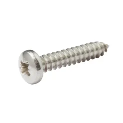 Vis zinguée autoperceuses à tête cylindrique acier inoxydable A2, 4,8x25 mm - 25 pièces