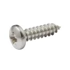 Vis zinguée autoperceuses à tête cylindrique acier inoxydable A2, 4,2x19 mm - 25 pièces