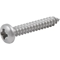 Vis zinguée autoperceuses à tête cylindrique acier inoxydable A2, 4,2x25 mm - 25 pièces