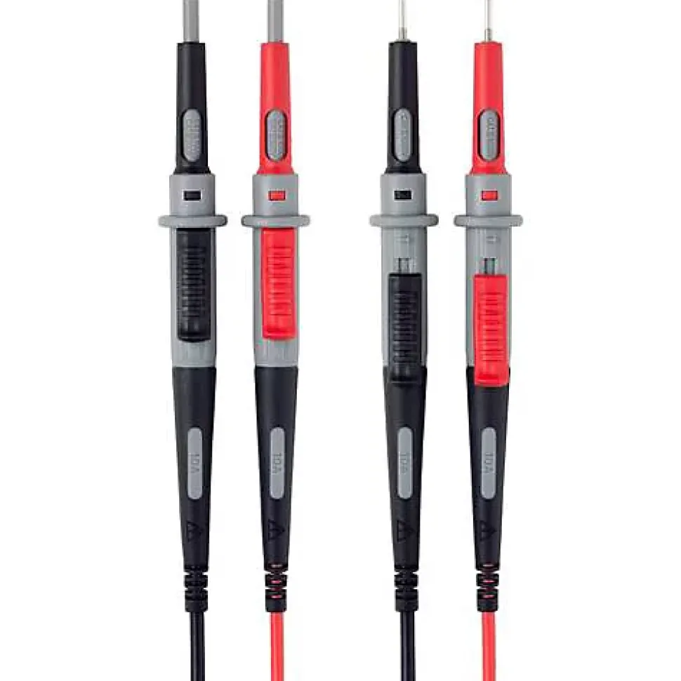 VOLTCRAFT MS-4PS-E Cordon de mesure de sécurité 4 mm 1 m bicolore 10 A 1000 V
