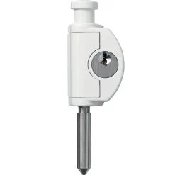 Vérrou de fenêtre coulissante Abus blanc