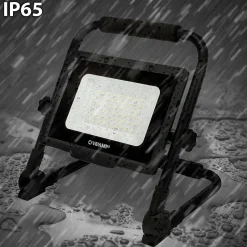 WAINGRO 50W : Projecteur de travail LED SMD 50W avec support de terre et câble 3m