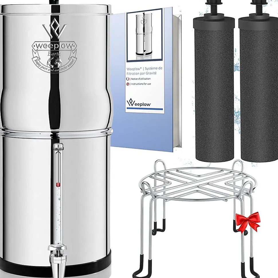 Weeplow Earth 8.5L - système de filtration par gravité pour eau potable