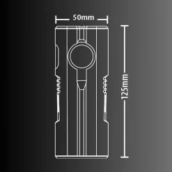 Xanlite - Baladeuse LED Rechargeable USB-C, 800 lumens - BL1200R